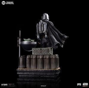 Pre-Venta: Din Djarin y Din Grogu - The Mandalorian - Escala de arte 1/10 - Iron Studios