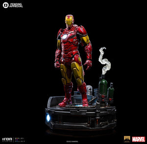 Pre-Venta: Iron Man Unleashed Deluxe - Marvel Comics - art scale 1/10 - Iron Studios