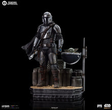 Cargar imagen en el visor de la galería, Pre-Venta: Din Djarin y Din Grogu - The Mandalorian - Escala de arte 1/10 - Iron Studios
