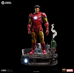 Pre-Venta: Iron Man Unleashed Deluxe - Marvel Comics - art scale 1/10 - Iron Studios