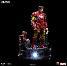 Cargar imagen en el visor de la galería, Pre-Venta: Iron Man Unleashed Deluxe - Marvel Comics - art scale 1/10 - Iron Studios
