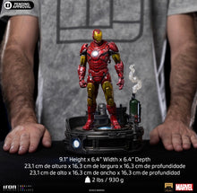 Cargar imagen en el visor de la galería, Pre-Venta: Iron Man Unleashed Deluxe - Marvel Comics - art scale 1/10 - Iron Studios
