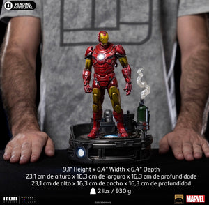 Pre-Venta: Iron Man Unleashed Deluxe - Marvel Comics - art scale 1/10 - Iron Studios