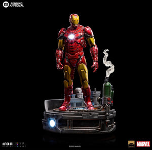 Pre-Venta: Iron Man Unleashed Deluxe - Marvel Comics - art scale 1/10 - Iron Studios