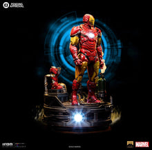 Cargar imagen en el visor de la galería, Pre-Venta: Iron Man Unleashed Deluxe - Marvel Comics - art scale 1/10 - Iron Studios
