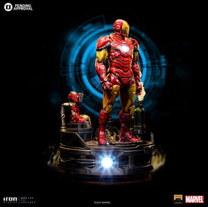 Pre-Venta: Iron Man Unleashed Deluxe - Marvel Comics - art scale 1/10 - Iron Studios