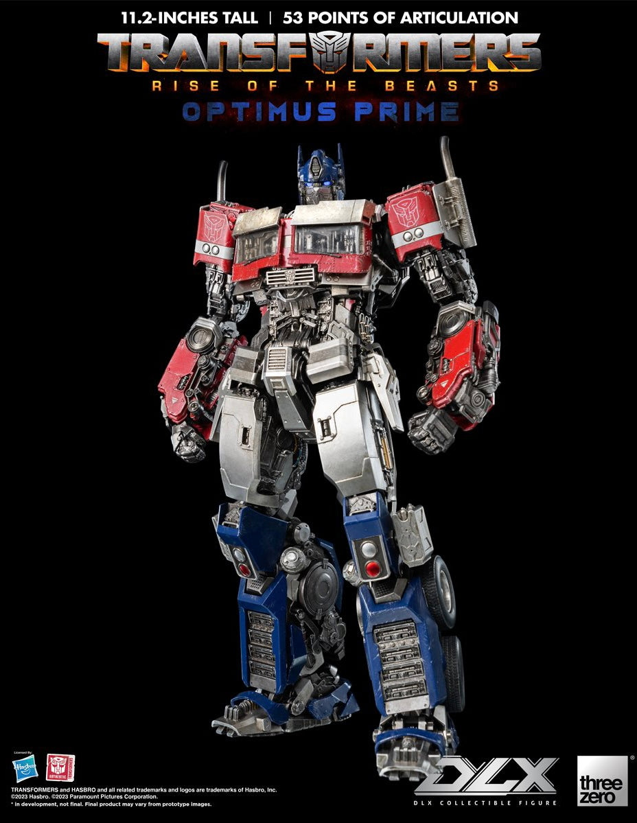 Pre-Venta: Transformers Rise of Beasts Optimus Prime DLX Figure - Threezero